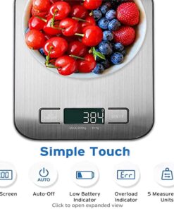 Digital Scale for Home and Commercial Use with 5KG Weighing Capacity