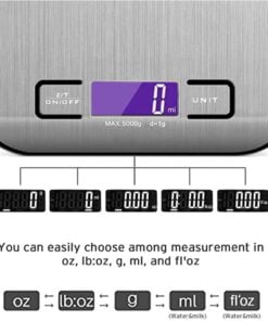 Digital Scale for Home and Commercial Use with 5KG Weighing Capacity
