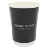 ROYAL BEANS double wall paper cups 8Oz, 25 pieces