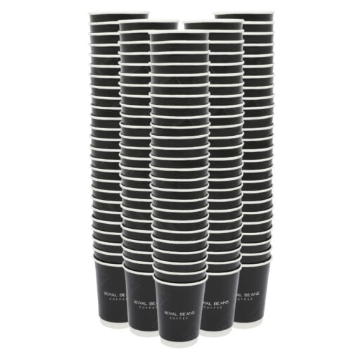 ROYAL BEANS double wall paper cups 8Oz, 25 pieces - Image 4