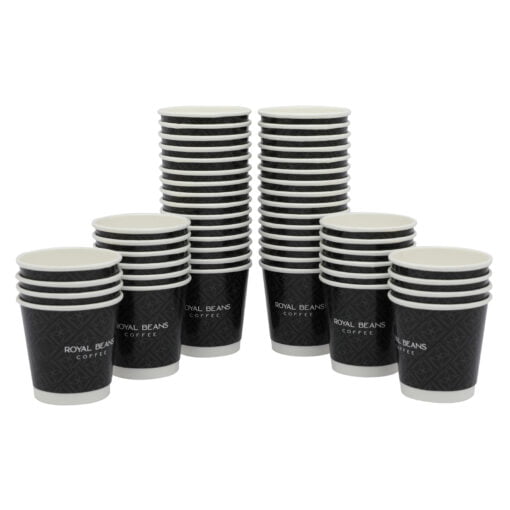 ROYAL BEANS double wall paper cups 4 Oz, 50 pieces - Image 9